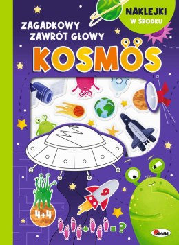 Zagadkowy Zawrót Głowy Kosmos Wypukłe Naklejki