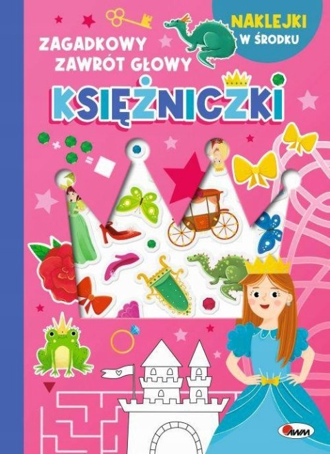 Zagadkowy Zawrót Głowy Księżniczki Wypukłe Naklejki