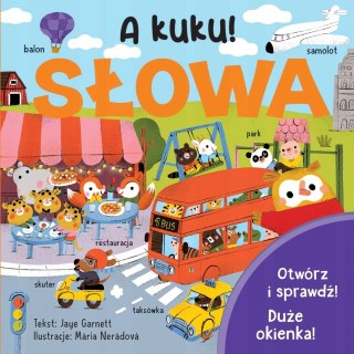 A kuku Słowa Duże Okienka Książka z Okienkami