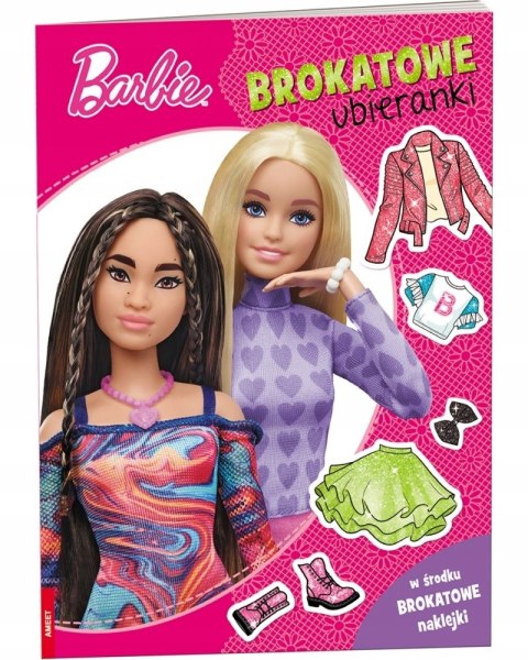 Barbie Brokatowe Ubieranki Ubieranki Ameet Naklejki