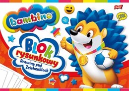 Blok Rysunkowy Bambino A4, 20 Kartek gramatura 80 g/m2