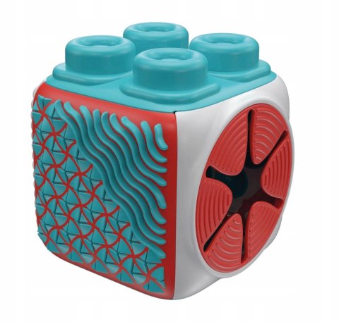 Clemmy 17902 Kostka Sensoryczna dla maluszka 6m+ Clementoni Miękkie Klocki