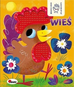 Dotykam Poznaję Wieś Książeczka Sensoryczna Na wsi