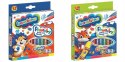 Flamastry Brokatowe Bambino Mazaki Szkolne 12 sztuk
