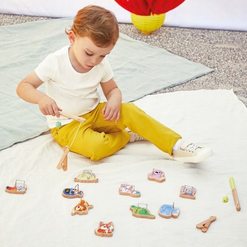 Gra Łowienie Rybek Applepop 3+, Janod J03352