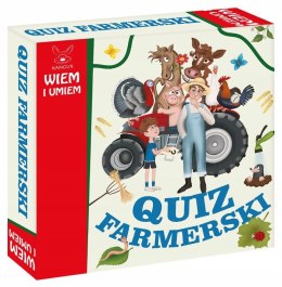 Gra planszowa Kangur Gra Quiz Farmerski Wiem i Umiem