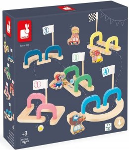 Gra w kulki marmurki Wyścig z przeszkodami Applepop 3+ Janod