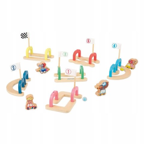 Gra w kulki marmurki Wyścig z przeszkodami Applepop 3+ Janod