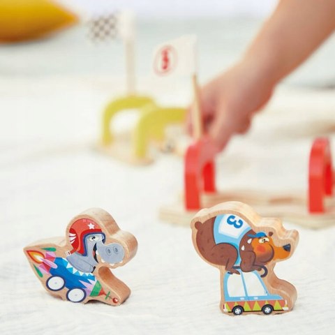 Gra w kulki marmurki Wyścig z przeszkodami Applepop 3+ Janod