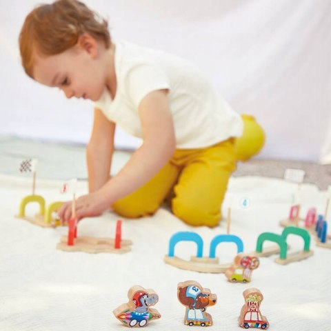 Gra w kulki marmurki Wyścig z przeszkodami Applepop 3+ Janod