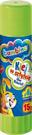 Klej w Sztyfcie Bambino 15 g Szkolny