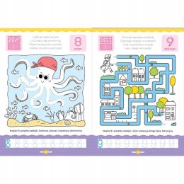 Kolorowe Liczby Edukacyjna Książeczka z Naklejkami Aksjomat