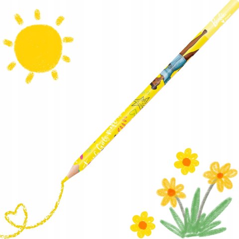 Kredki ołówkowe Barbie 12 kolorów Maped 862207