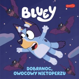 Książeczka Bluey Dobranoc, owocowy nietoperzu Moja czytanka Harperkids