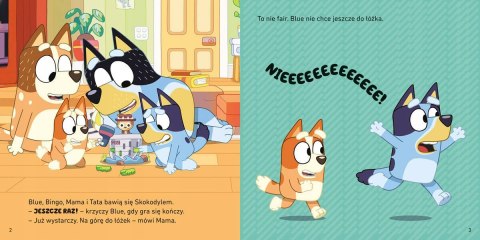 Książeczka Bluey Dobranoc, owocowy nietoperzu Moja czytanka Harperkids