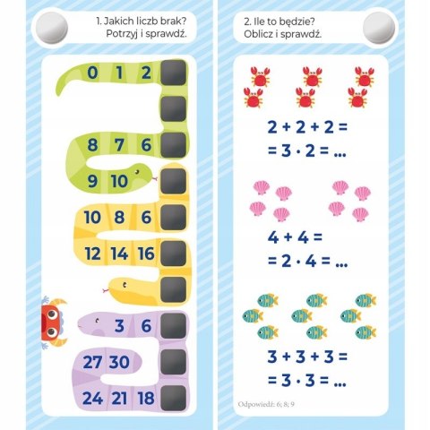 Magiczny quiz Tabliczka Mnożenia do 100 Z Nitem Aksjomat