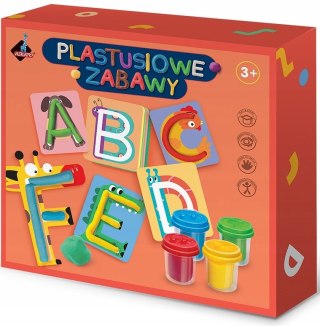 Masa plastyczna Plastusiowe Zabawy Literki Askato