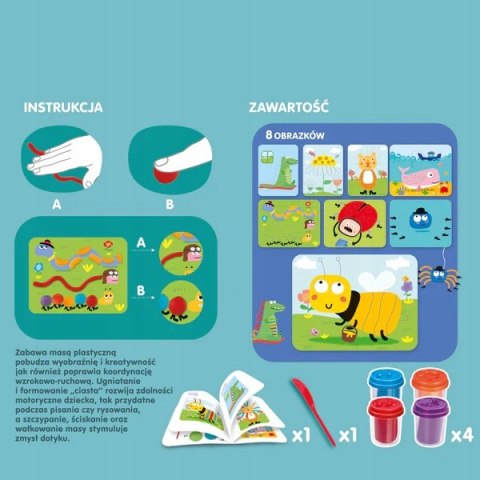 Masa plastyczna Plastusiowe Zabawy Wałkowanie Askato