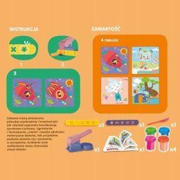 Masa plastyczna Plastusiowe Zabawy z wyciskarką Askato