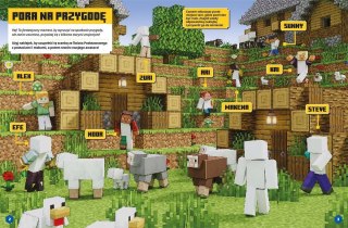 Minecraft Naklejkowa przygoda Kreator postaci Harperkids 250 Naklejek