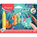 Moje Pierwsze Kredki świecowe Jumbo Jungle Dżungla Maped 12 kolorów 861400