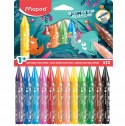 Moje Pierwsze Kredki świecowe Jumbo Jungle Dżungla Maped 12 kolorów 861400