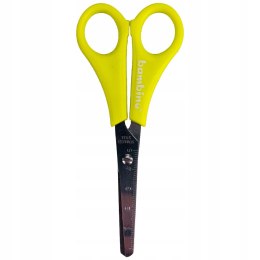 Nożyczki Szkolne z Podziałką Bambino 13,5 cm Żółte