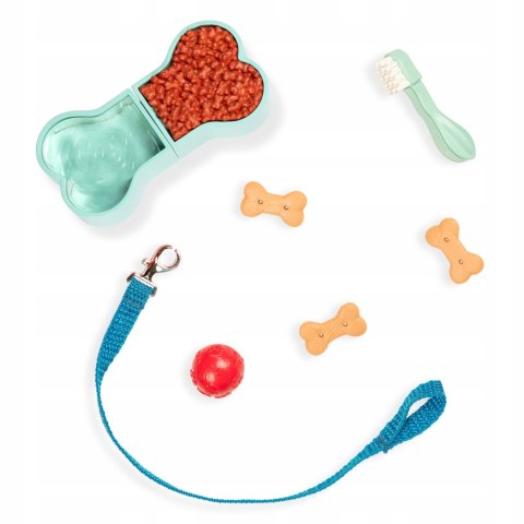 Piesek Dalmatyńczyk pluszowy szczeniak w torebce i akcesoria Our Generation