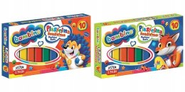 Plastelina Kwadratowa Bambino 10 kolorów