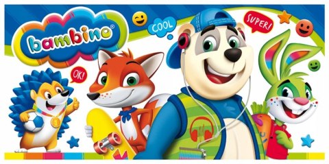 Plastelina Szkolna Bambino 24 kolory Podkładka Gratis