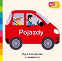 Pojazdy Moja książeczka z okienkami Akademia mądrego dziecka Harperkids