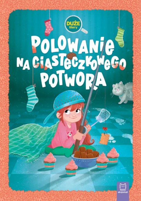 Polowanie na Ciasteczkowego Potwora Duże litery Oprawa twarda Aksjomat