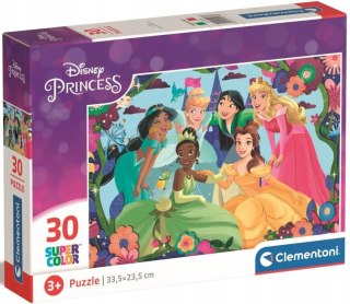 Puzzle 30 elementów 20276 Disney Princess Księżniczki Clementoni 3+