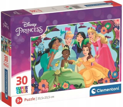 Puzzle 30 elementów 20276 Disney Princess Księżniczki Clementoni 3+