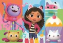 Puzzle Koci Domek Gabi 24804 Super Kolor 2x60 elementów Clementoni 4+