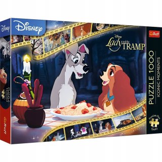 Puzzle Premium Plus Iconic 1000 elementów Zakochany Kundel 10830 Trefl