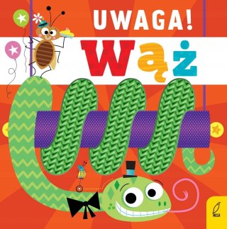 Uwaga, Wąż! Książeczka Sensoryczna Dotykowa Wilga
