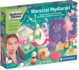 Warsztat Mydlarski Clementoni 50888 Stwórz własne Mydełka Laboratorium