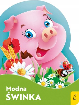 Wykrojnik Modna świnka Wierszyki dla Maluszka Książeczka