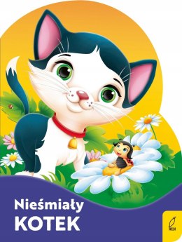 Wykrojnik Nieśmiały Kotek Wierszyki dla Maluszka Książeczka