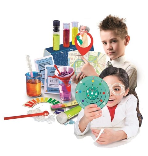 Zestaw Fascynująca Chemia 50699 Laboratorium Clementoni 8+