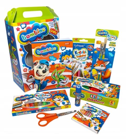 Zestaw Upominkowy Szkolny Bambino Wyprawka Szkolna