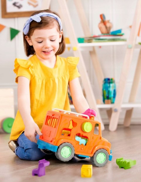 Auto Ciężarówka Safari z klockami Sorter Battat BT1029Z