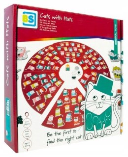 BS Toys Gra obserwacyjna Kot w kapeluszu Rodzinna
