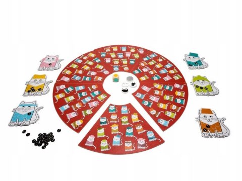 BS Toys Gra obserwacyjna Kot w kapeluszu Rodzinna