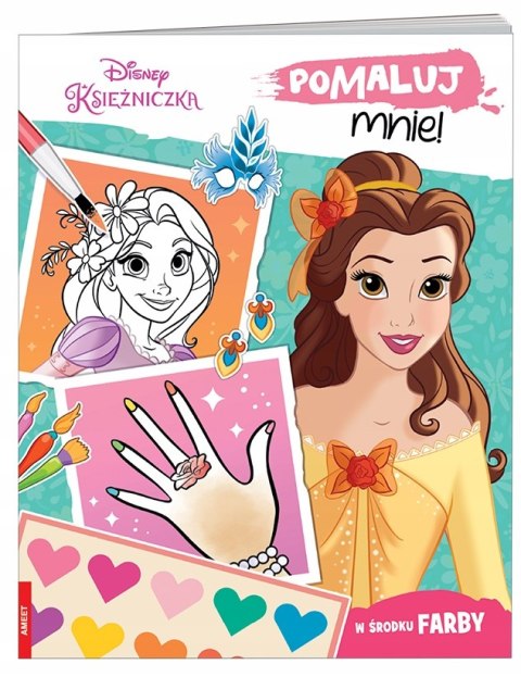 Disney Księżniczka Pomaluj mnie! w środku Farby Ameet