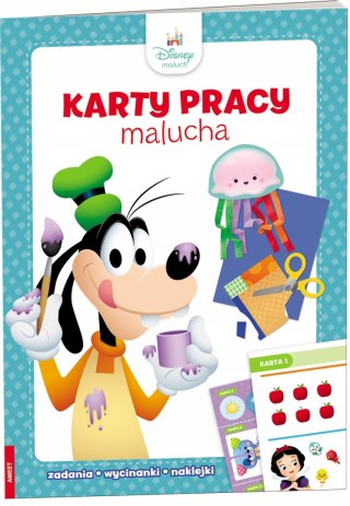 Disney Maluch Karty pracy malucha Ameet Wycinanki Naklejki