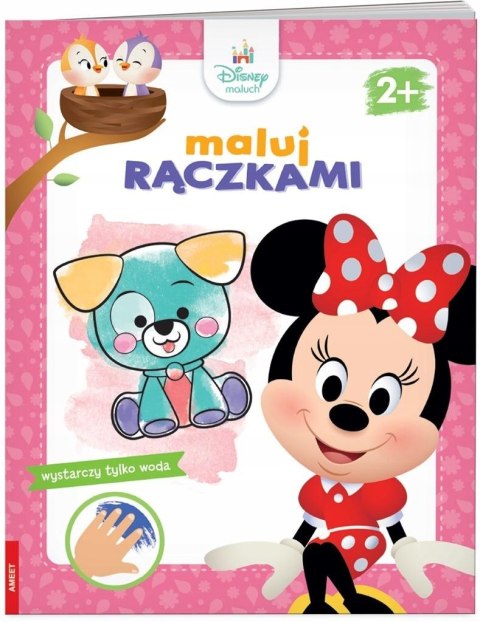 Disney Maluch Myszka Minnie Maluj rączkami dla dwulatka Ameet 2+