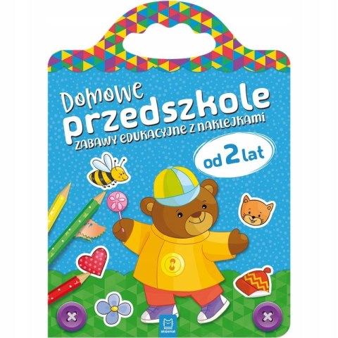 Domowe przedszkole od 2 lat Zabawy edukacyjne z naklejkami Aksjomat