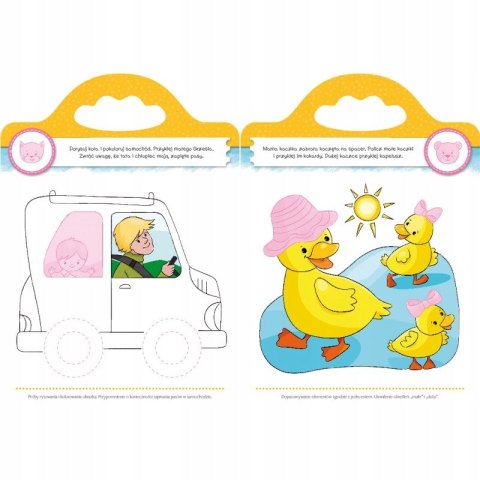 Domowe przedszkole od 2 lat Zabawy edukacyjne z naklejkami Aksjomat